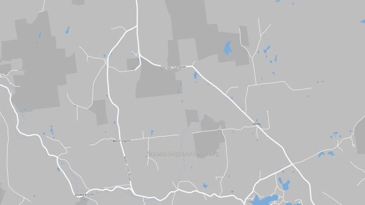 Transit Grade map of West Unity, NH