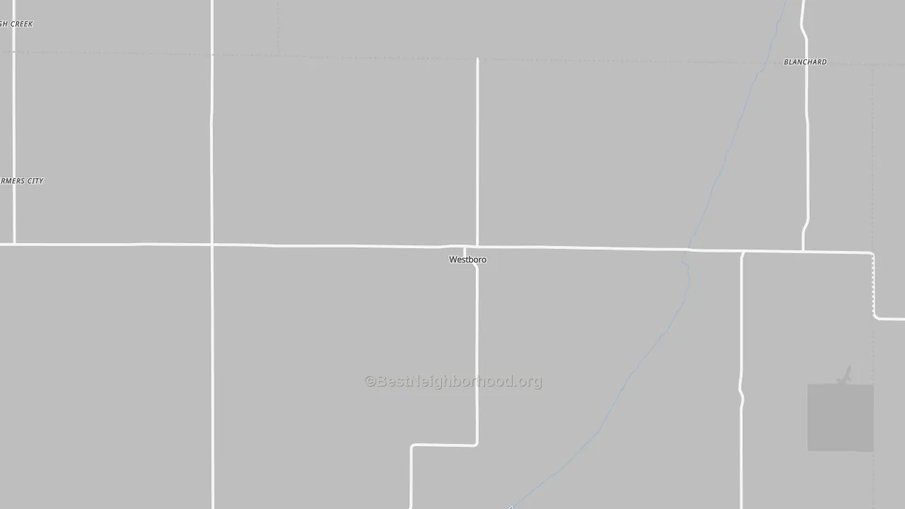 Transit Grade map of Westboro, MO