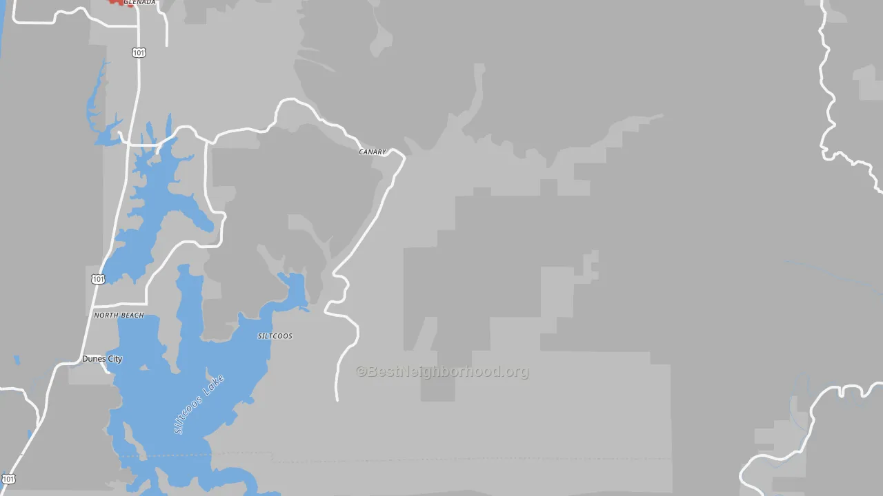 Transit Grade map of Westlake, OR