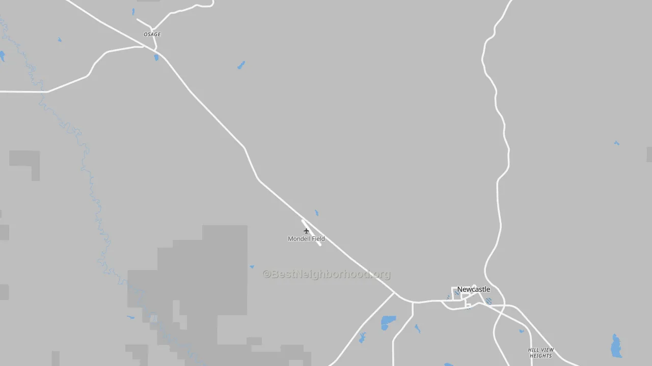 Transit Grade map of Weston County, WY