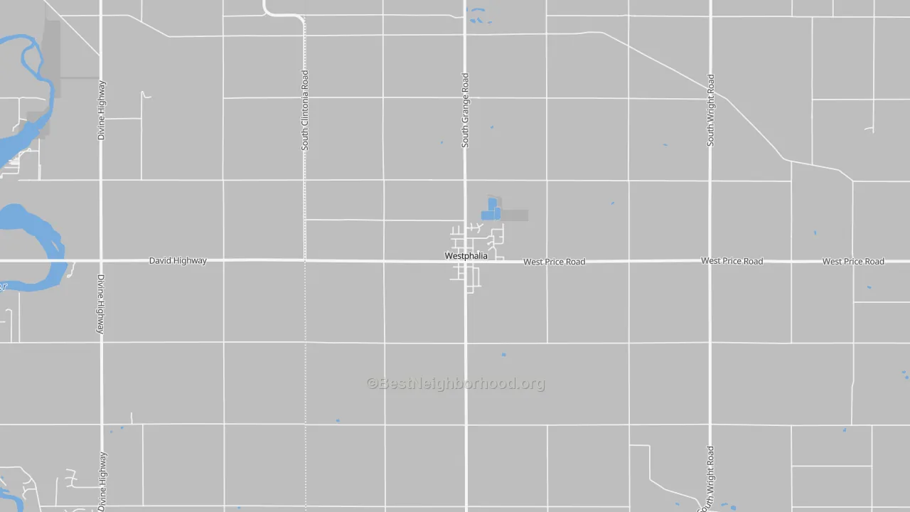 Transit Grade map of Westphalia, MI