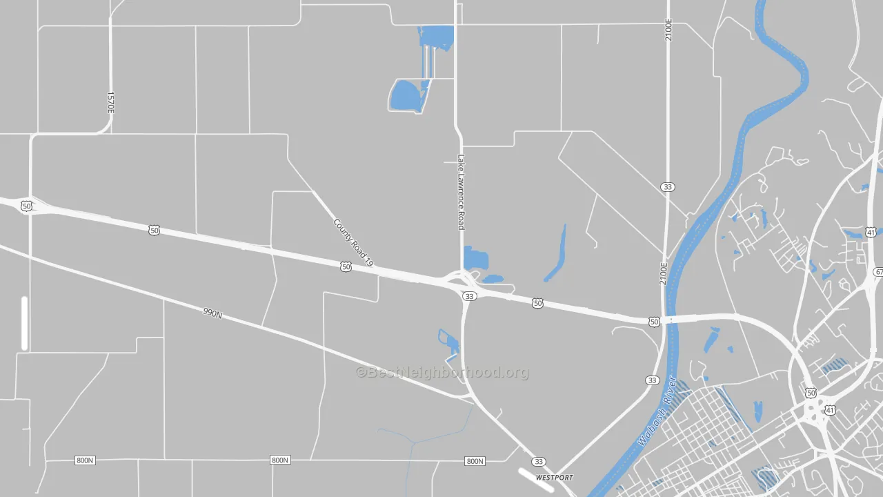 Transit Grade map of Westport, IL