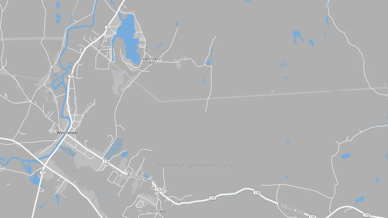 Transit Grade map of Westport, NH
