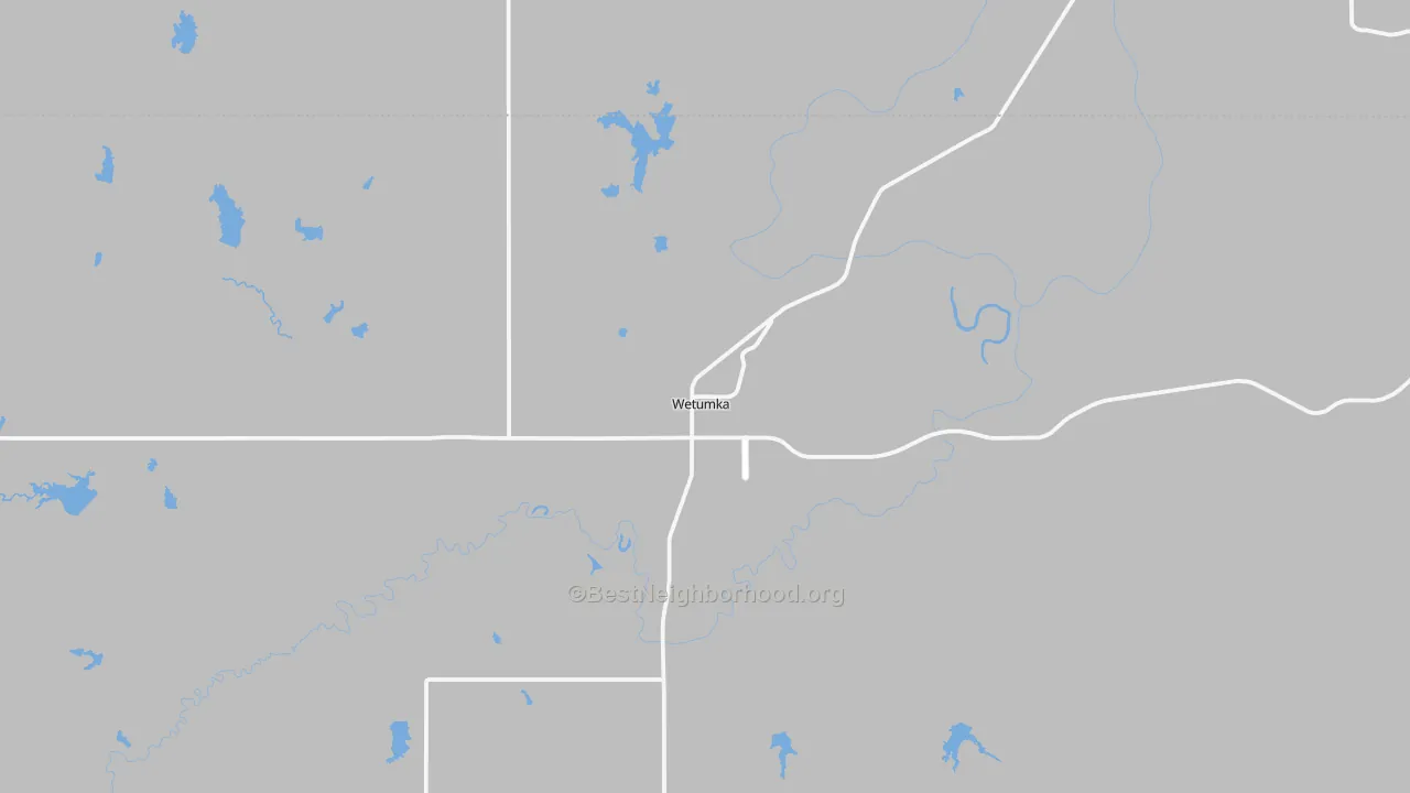 Transit Grade map of Wetumka, OK