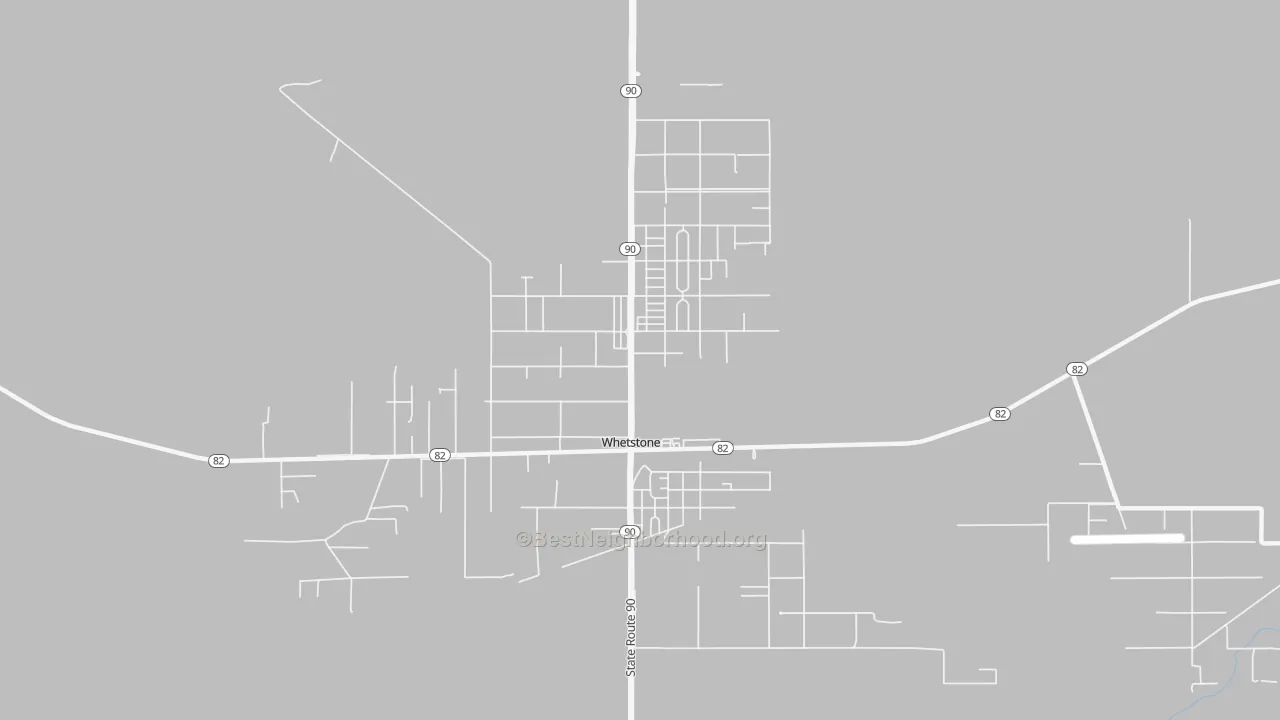 Transit Grade map of Whetstone, AZ