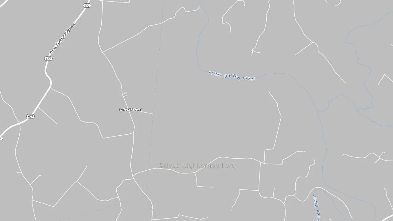 Transit Grade map of Whickerville, KY