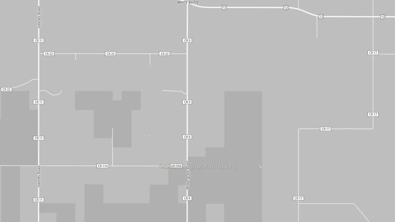 Transit Grade map of White Butte, SD