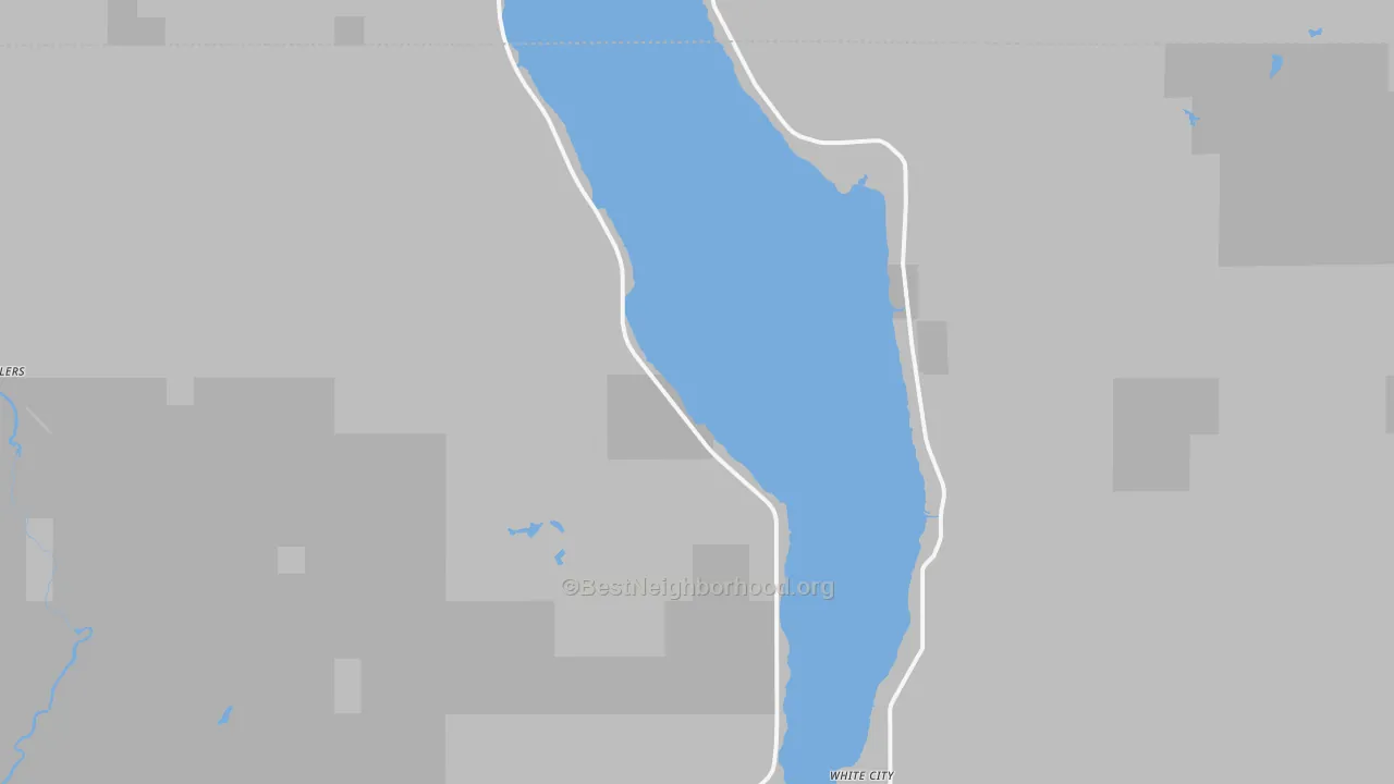 Transit Grade map of White City, MI
