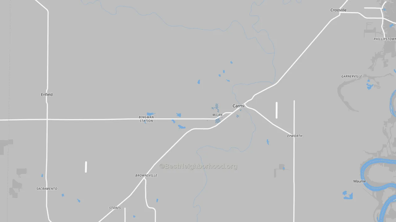 Transit Grade map of White County, IL