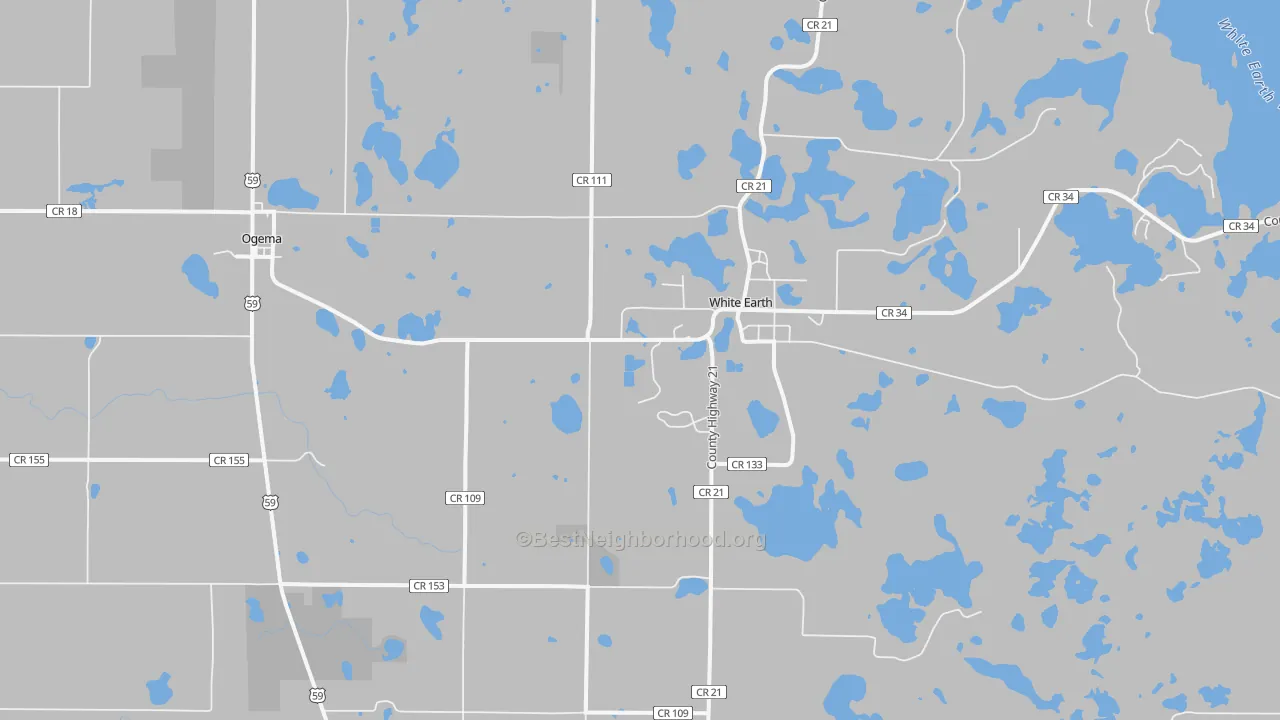 Transit Grade map of White Earth, MN