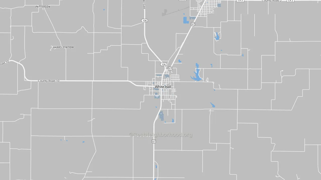 Transit Grade map of White Hall, IL