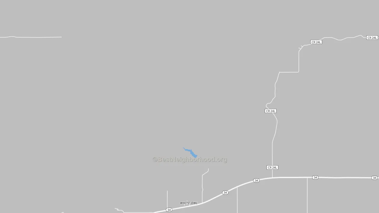 Transit Grade map of White Owl, SD