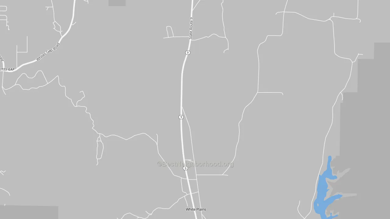 Transit Grade map of White Plains, AL