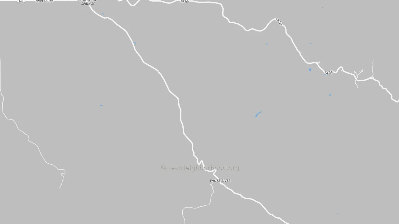 Transit Grade map of White River, CA