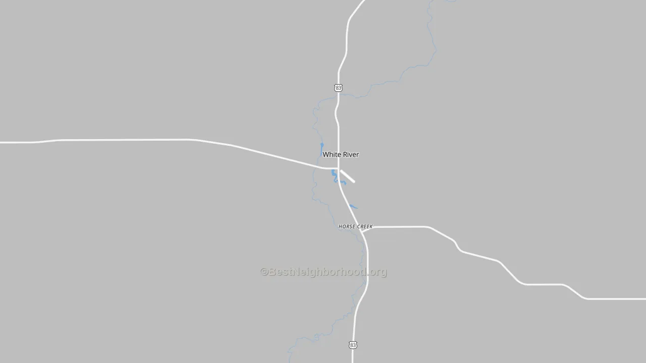 Transit Grade map of White River, SD