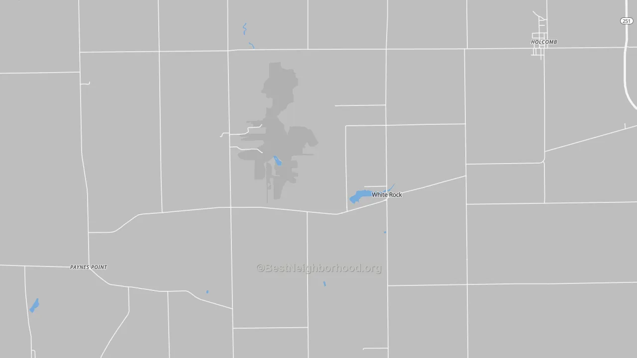 Transit Grade map of White Rock, IL