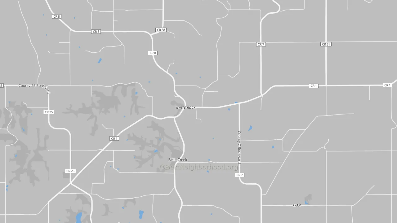 Transit Grade map of White Rock, MN