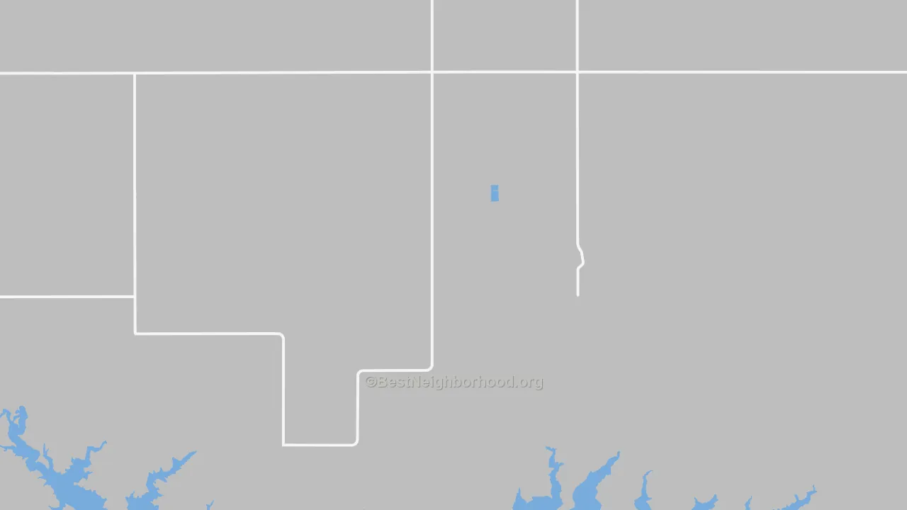 Transit Grade map of White Shield, ND