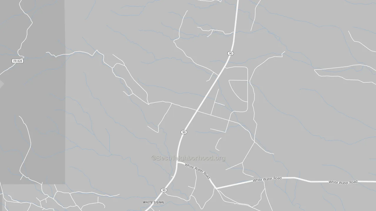 Transit Grade map of White Signal, NM