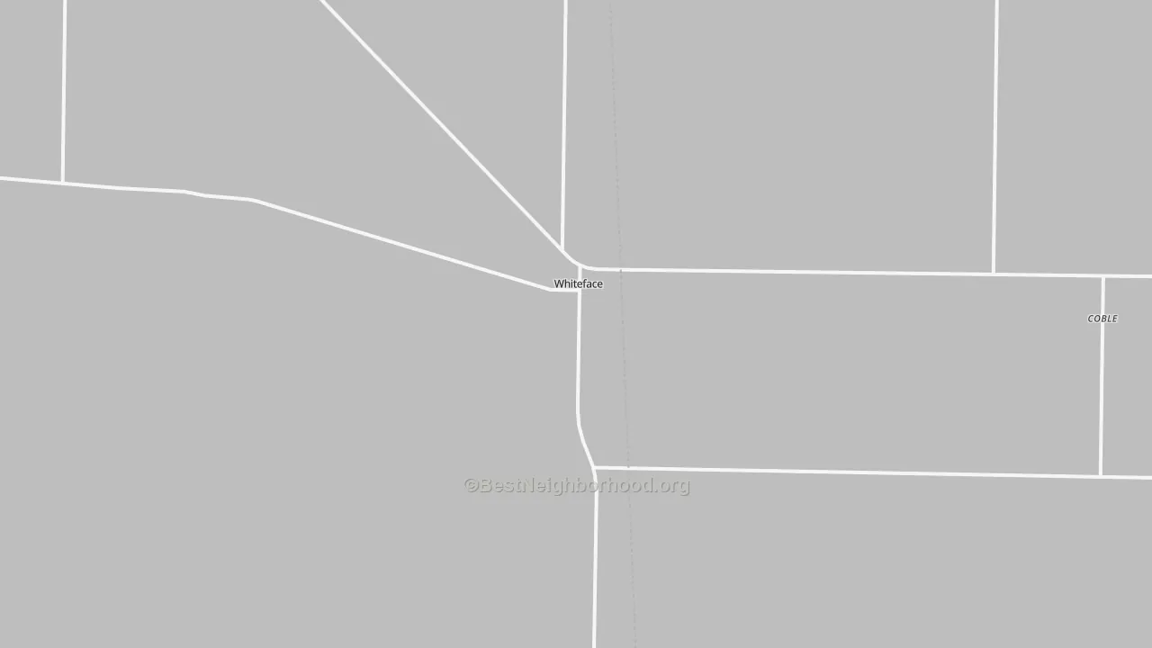 Transit Grade map of Whiteface, TX