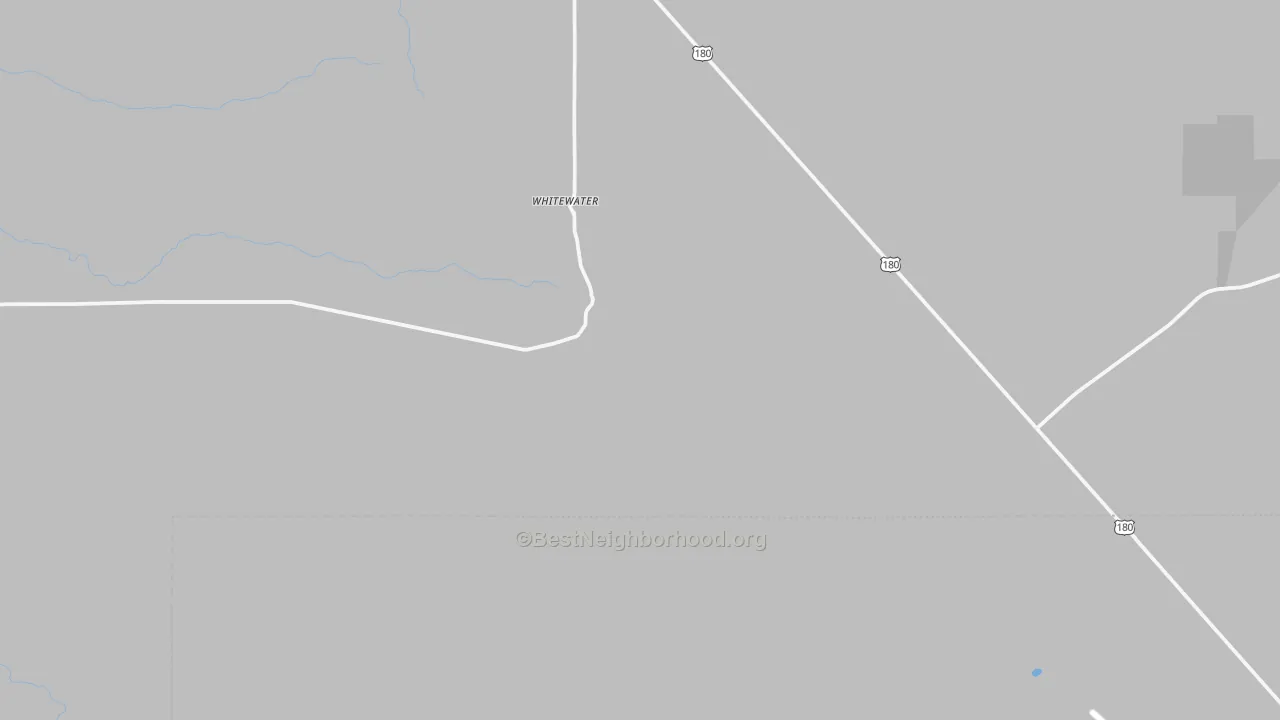 Transit Grade map of Whitewater, NM