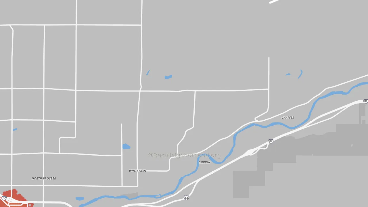 Transit Grade map of Whitstran, WA