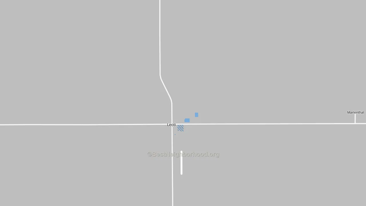 Transit Grade map of Wichita County, KS
