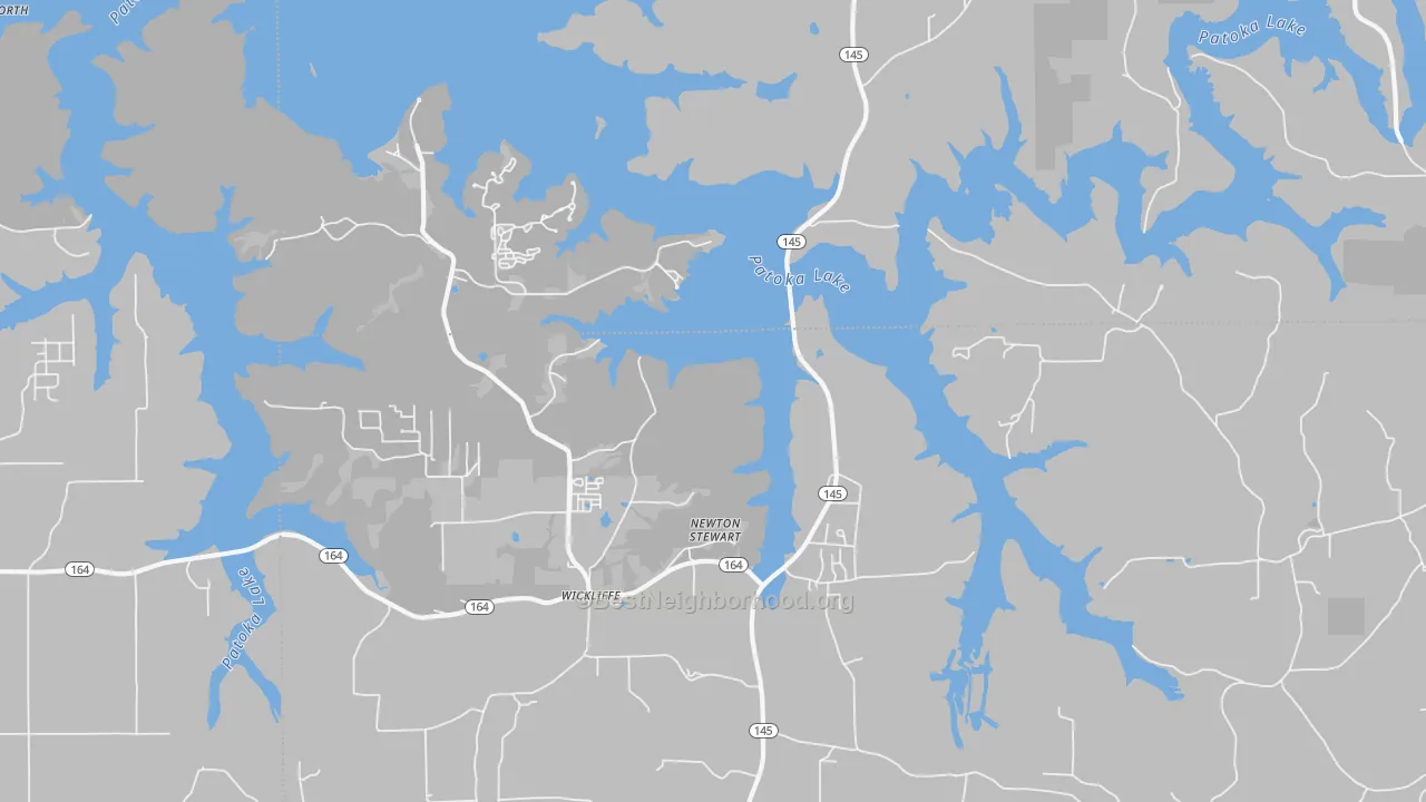 Transit Grade map of Wickliffe, IN