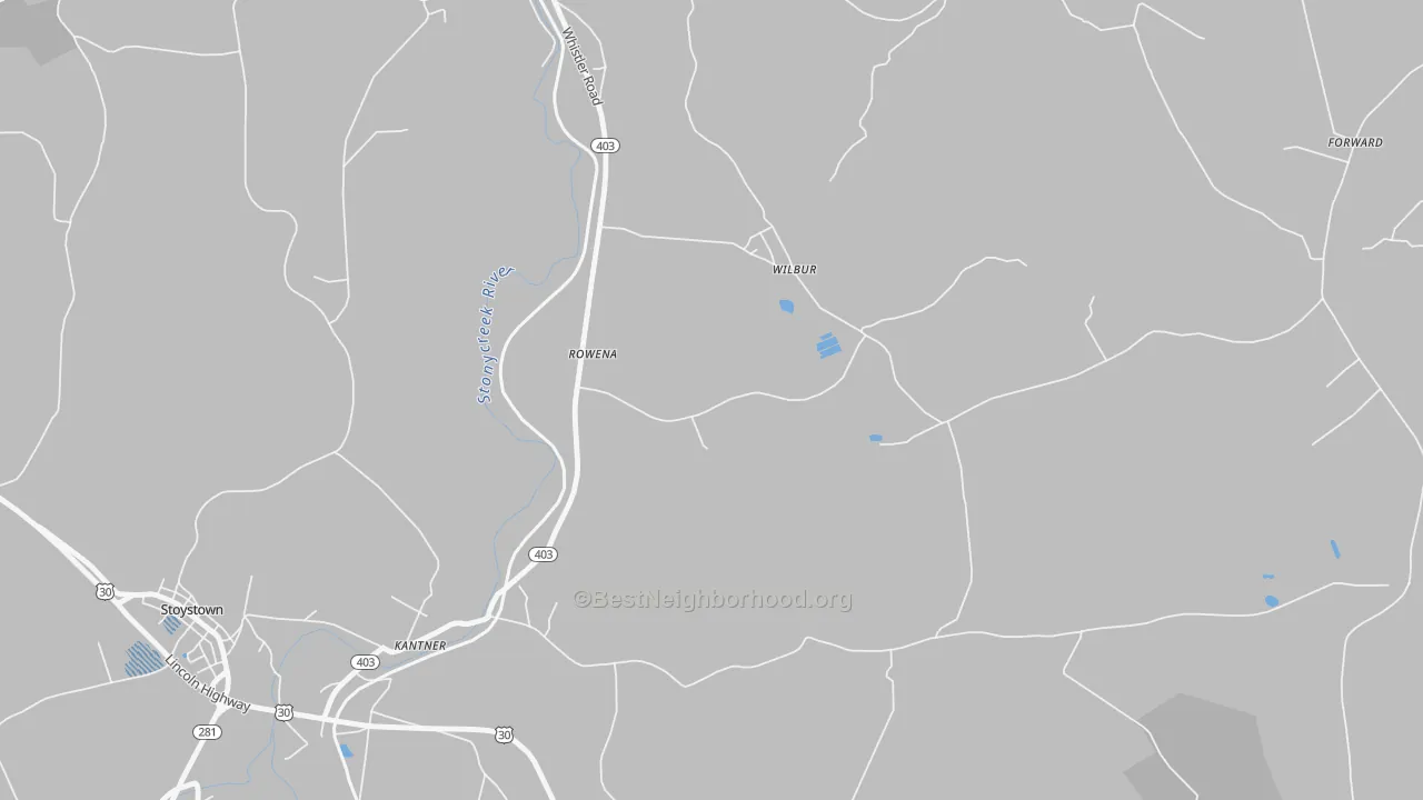 Transit Grade map of Wilbur, PA