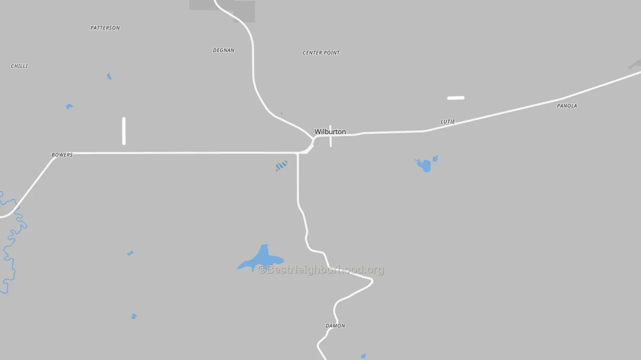 Transit Grade map of Wilburton, OK