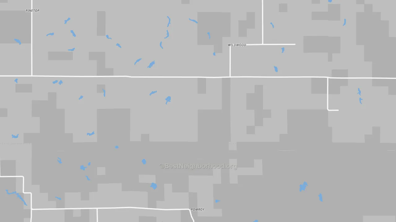 Transit Grade map of Wildwood, MN
