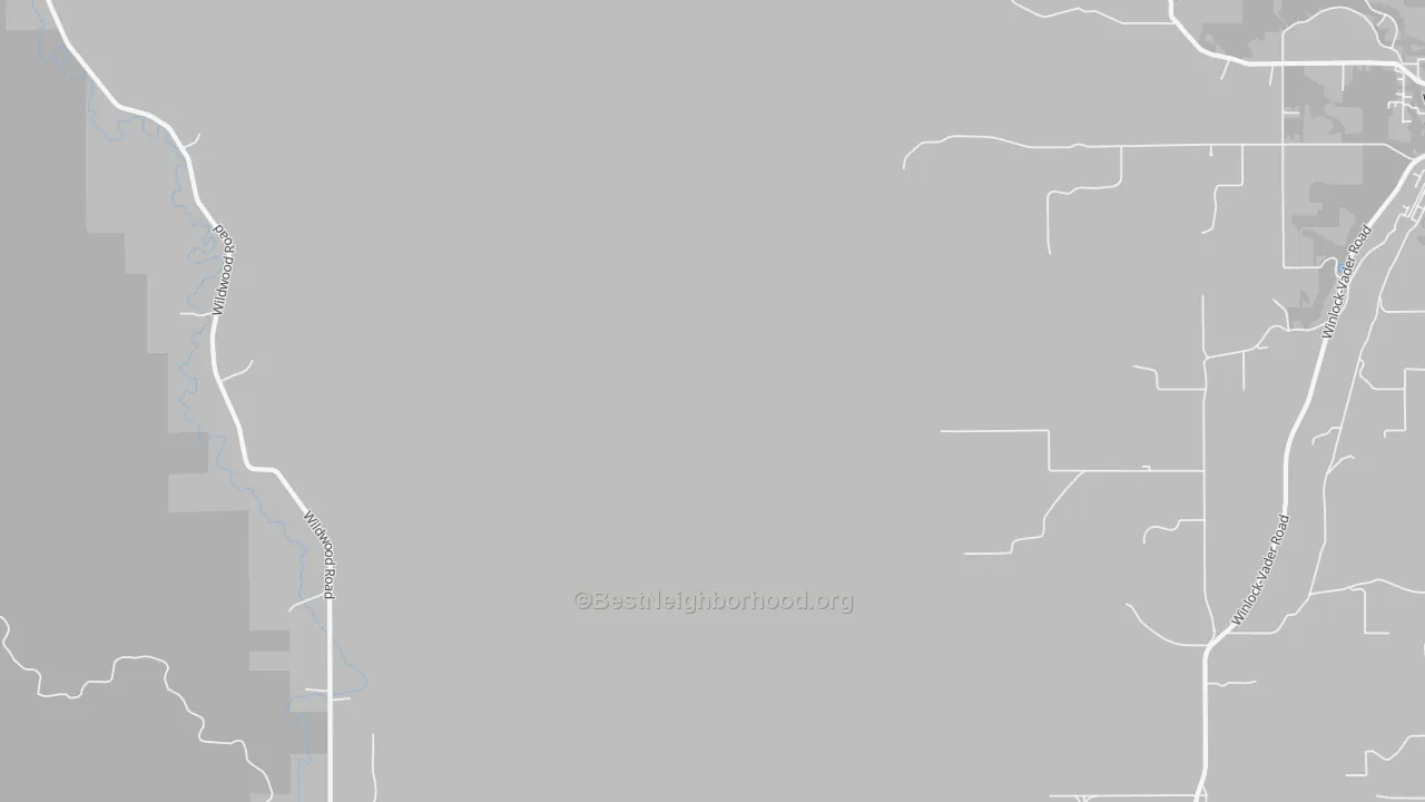 Transit Grade map of Wildwood, WA