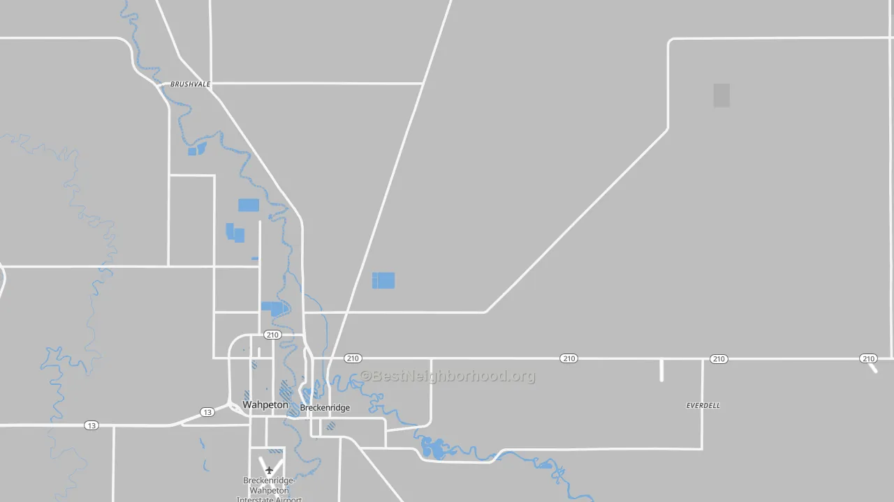 Transit Grade map of Wilkin County, MN