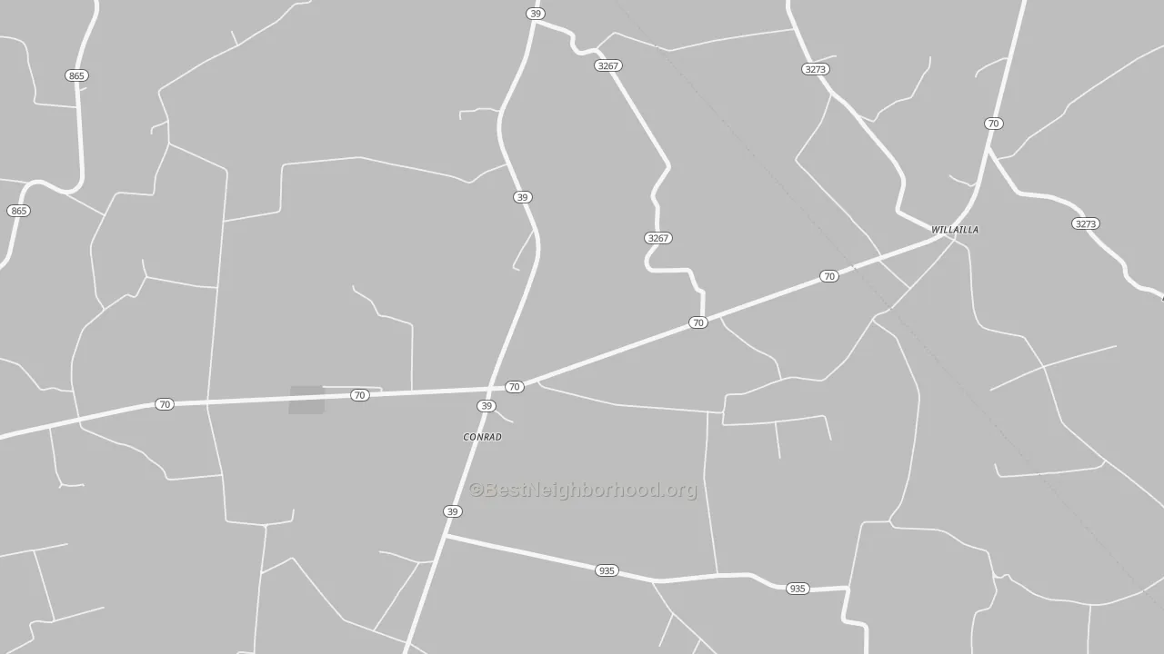 Transit Grade map of Willailla, KY