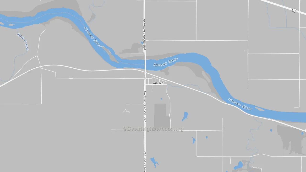 Transit Grade map of Willard, KS