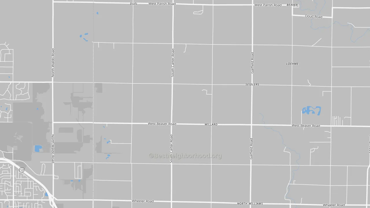 Transit Grade map of Willard, MI