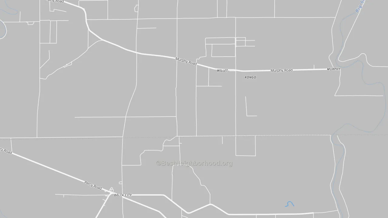 Transit Grade map of Willet, MS