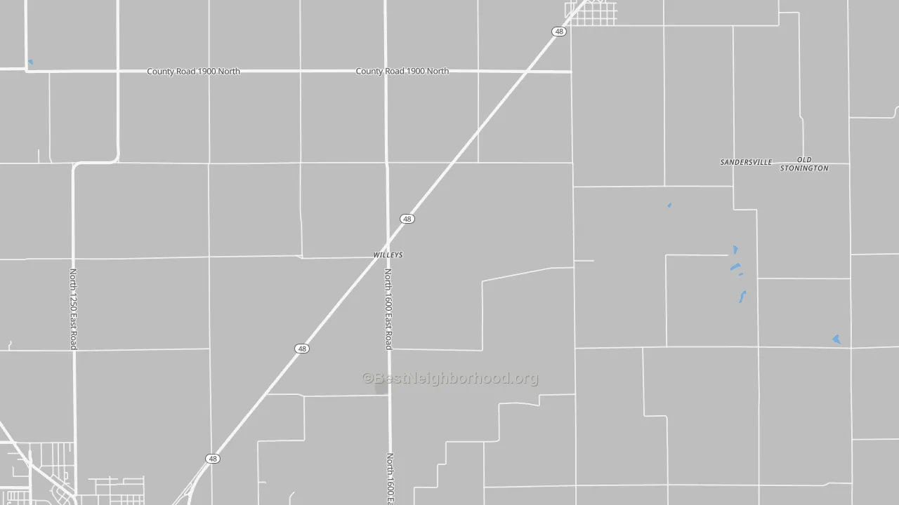 Transit Grade map of Willeys, IL