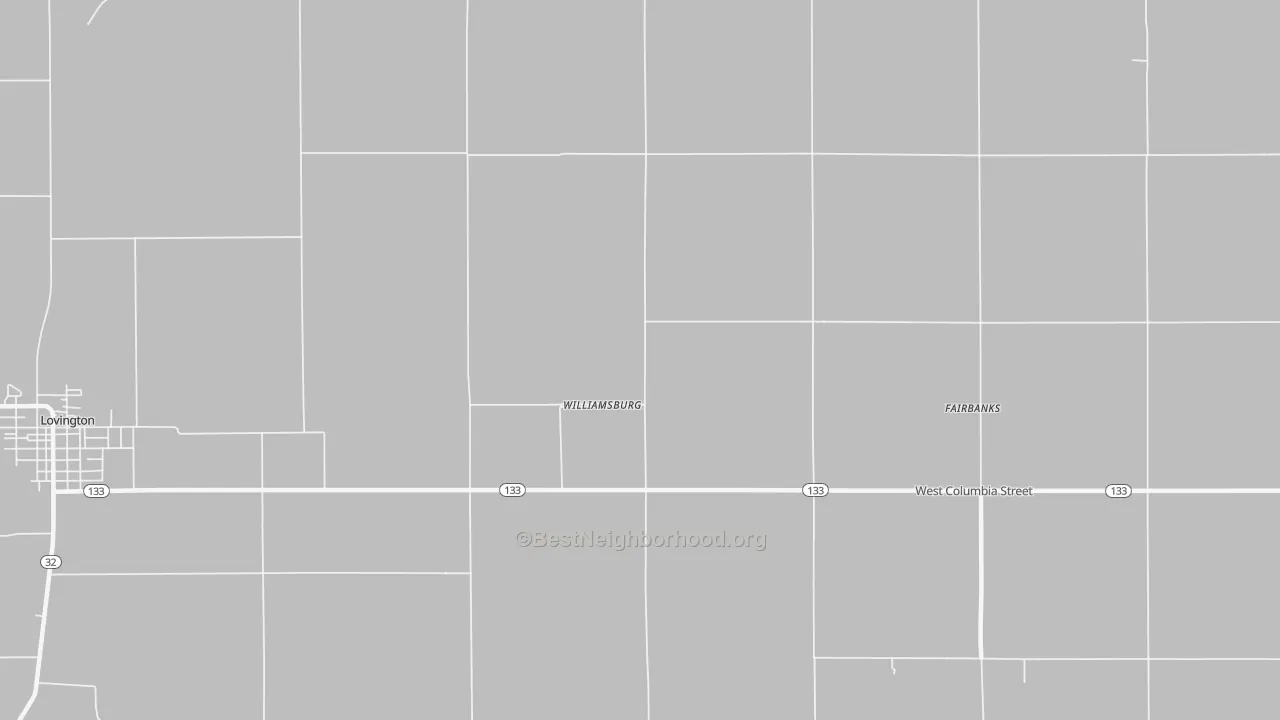 Transit Grade map of Williamsburg, IL