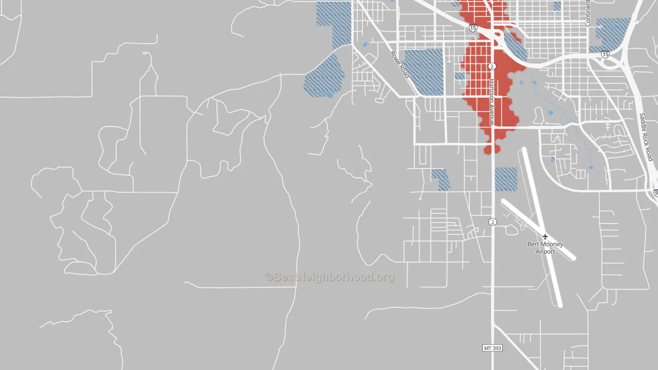 Transit Grade map of Williamsburg, MT