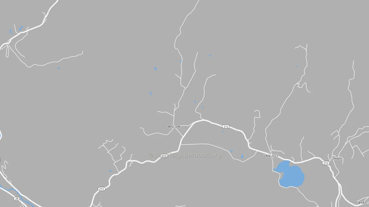 Transit Grade map of Willow, NY