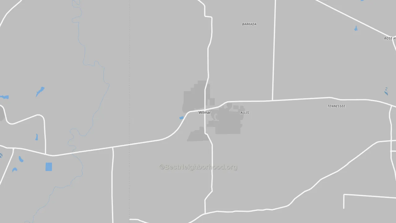 Transit Grade map of Wilmar, AR
