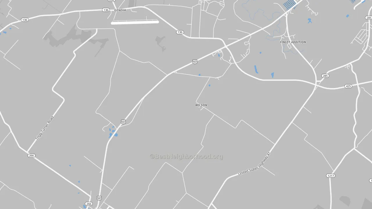Transit Grade map of Wilson, KY