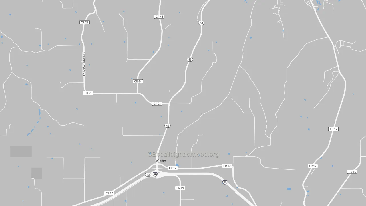 Transit Grade map of Wilson, MN