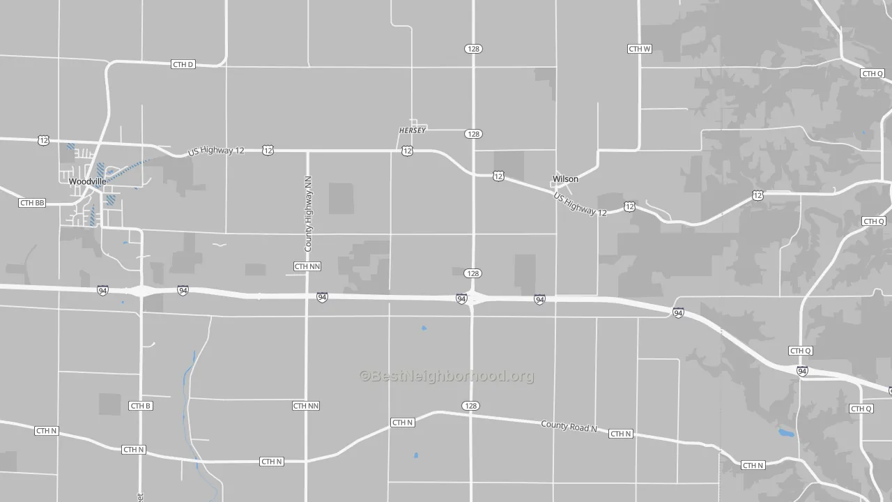 Transit Grade map of Wilson, WI