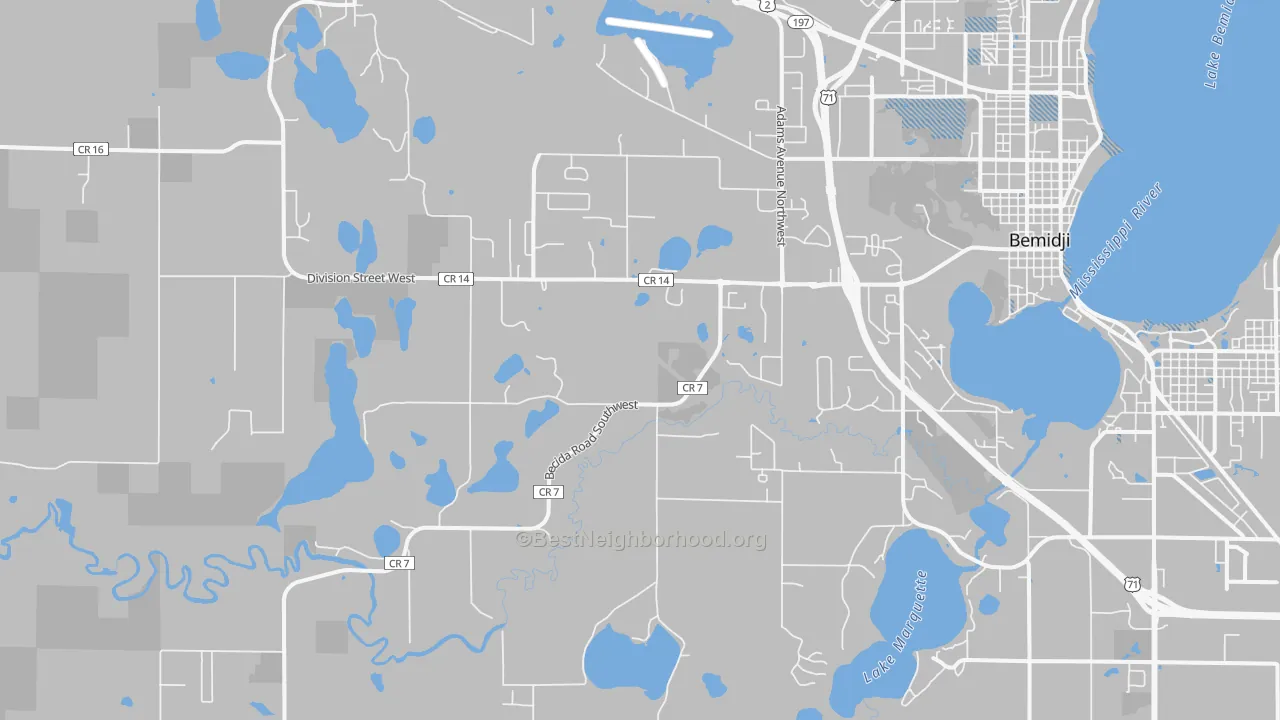 Transit Grade map of Wilton, MN