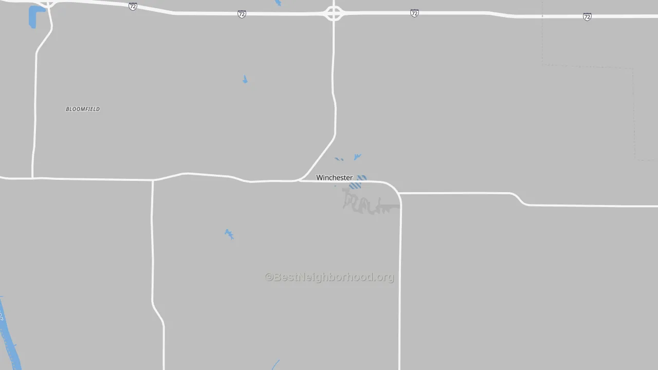 Transit Grade map of Winchester, IL