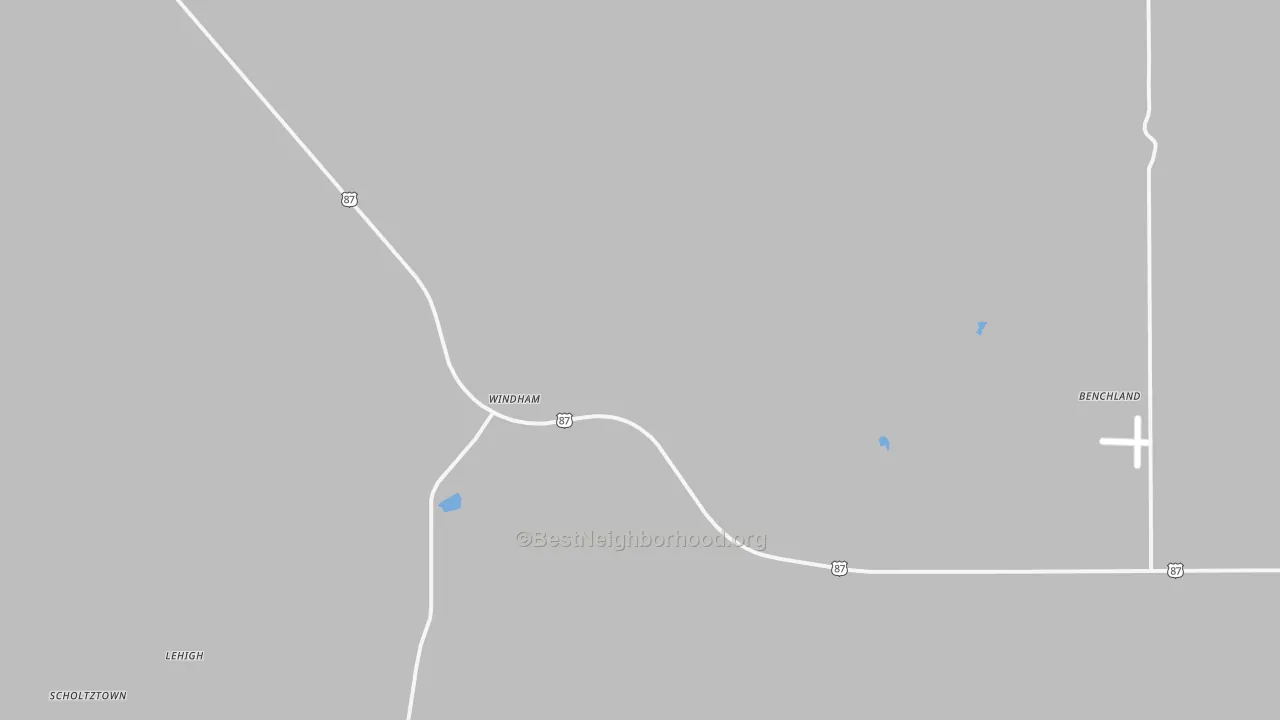 Transit Grade map of Windham, MT