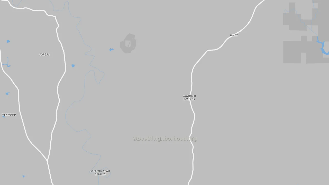 Transit Grade map of Windham Springs, AL