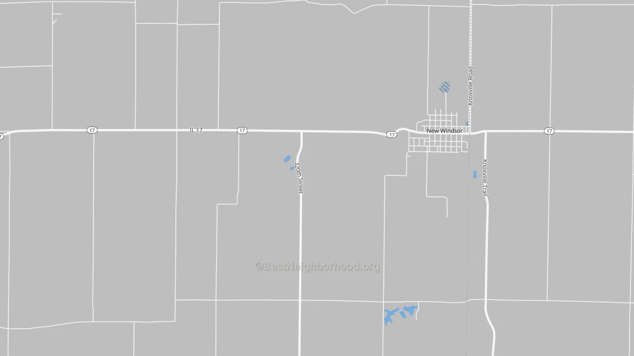 Transit Grade map of Windsor Mercer County, IL